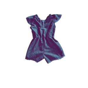 girls real love black romper size 3t